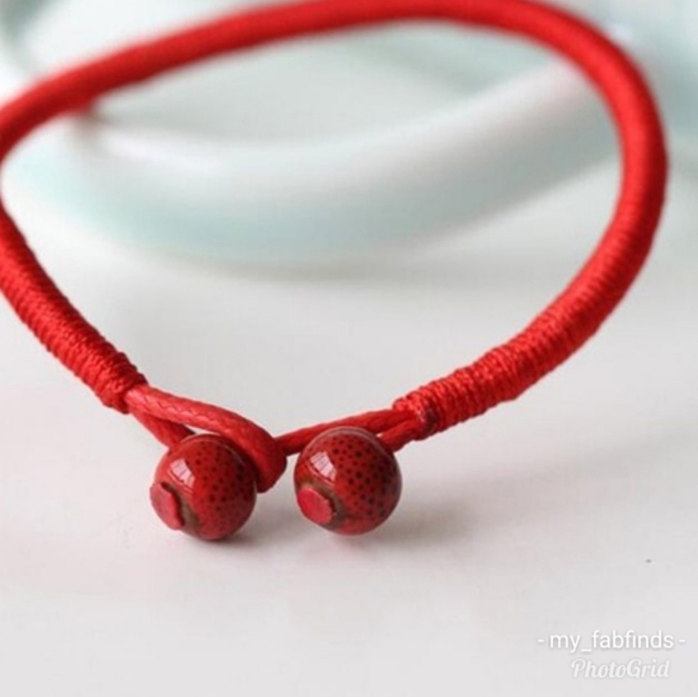 Lucky Tibetan Red String Bracelet